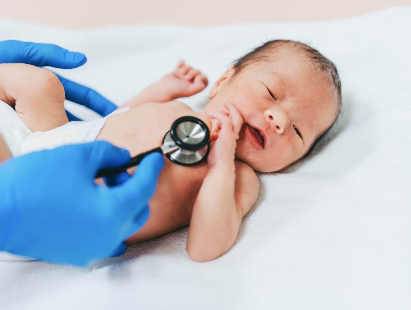 1ヶ月健診の様子