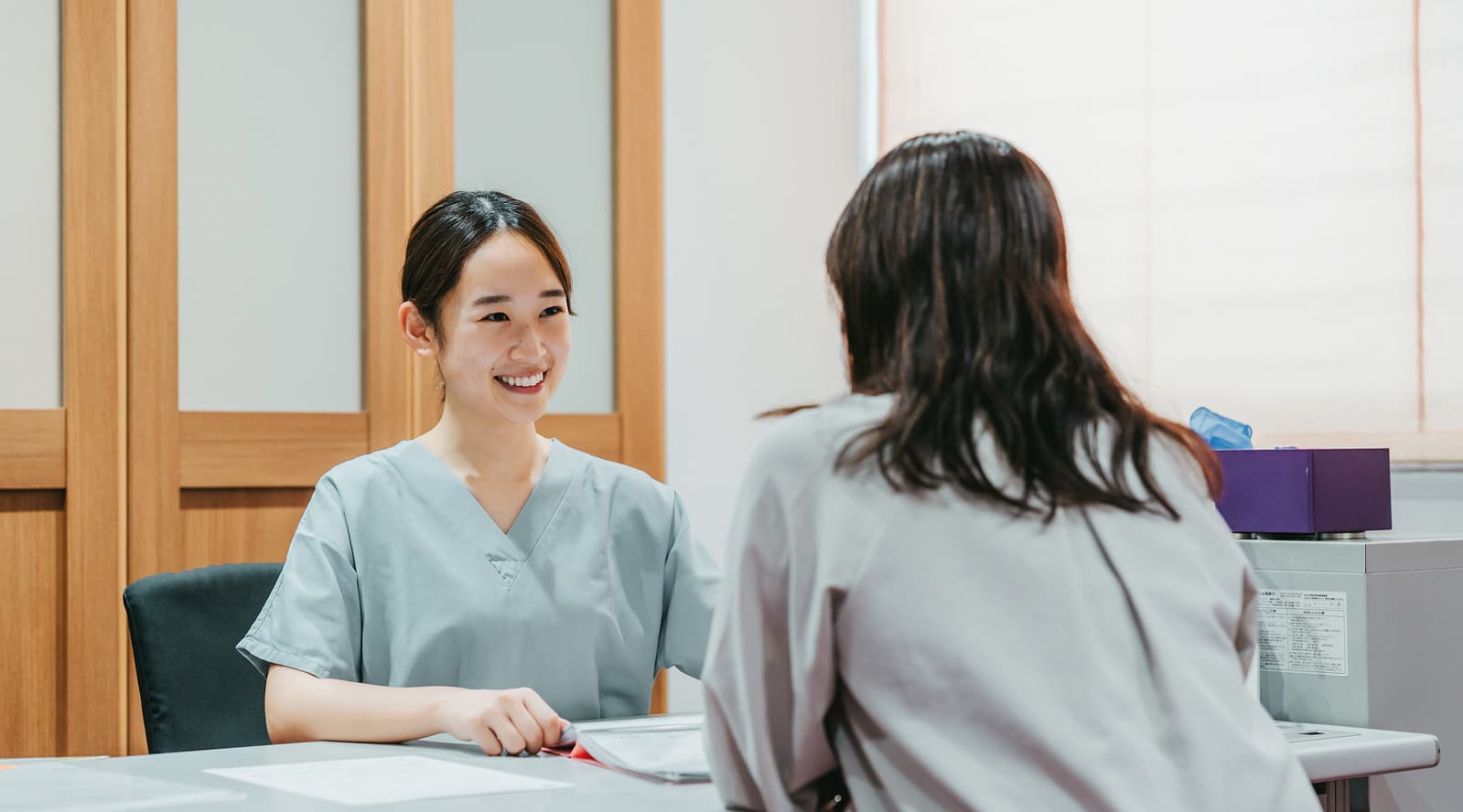 2週間健診の様子