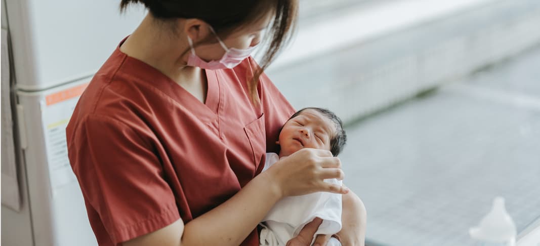 日帰り型産後ケアの様子