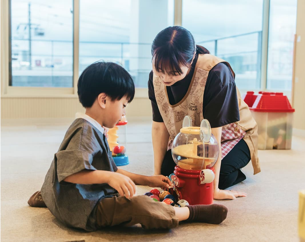 保育士とお子様