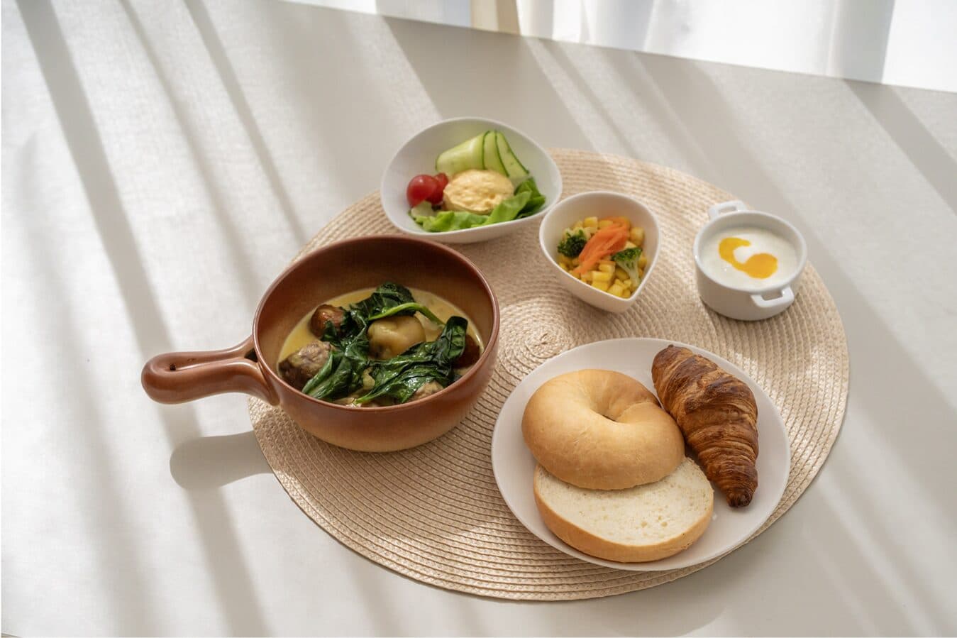 栄養バランスの取れた食事